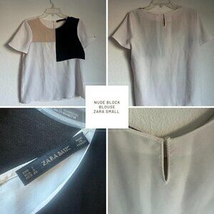 Zara Block Blouse​